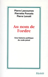 Pierre Lenoël et Pierre Lascoumes - .