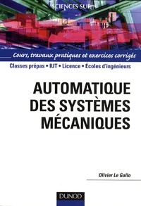 Automatique des systèmes mécaniques