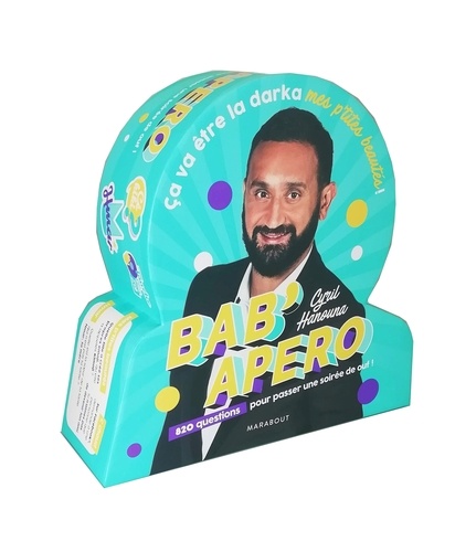 Cyril Hanouna - Bab'apero - Avec 1 dé, 240 cartes.