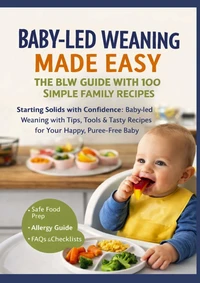 BABY-LED WEANING MADE EASY - THE BLW GUIDE WITH 100 SIMPLE FAMILY RECIPES(The perfect gift for