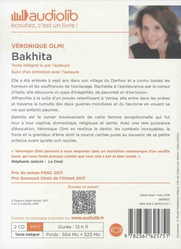 Bakhita  avec 2 CD audio MP3