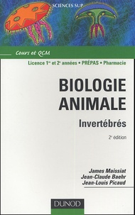 James Maissiat et Jean-Claude Baehr - Biologie animale - Invertébrés.