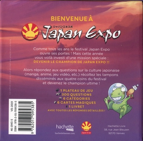 Boîte Japan expo quiz. 300 questions pour explorer la culture japonaise avec Japan Expo !