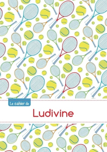  XXX - Cahier ludivine ptscx,96p,a5 tennis.