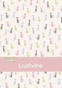  XXX - Cahier ludivine seyes,96p,a5 chats.