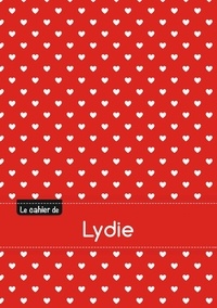  XXX - CAHIER LYDIE SEYES,96P,A5 PETITSCoeURS.