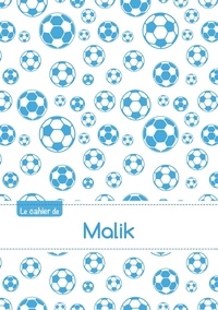  XXX - Cahier malik blanc,96p,a5 footballmarseille.