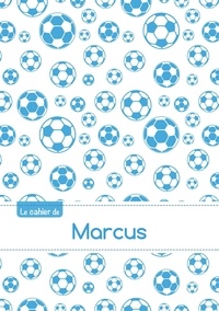  XXX - Cahier marcus blanc,96p,a5 footballmarseille.