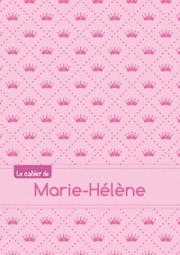  XXX - Cahier marie helene blanc,96p,a5 princesse.