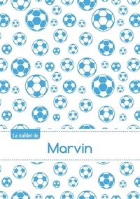  XXX - Cahier marvin blanc,96p,a5 footballmarseille.