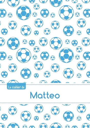  XXX - Cahier matteo seyes,96p,a5 footballmarseille.