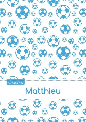  XXX - Cahier matthieu blanc,96p,a5 footballmarseille.
