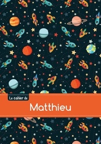  XXX - Cahier matthieu ptscx,96p,a5 espace.