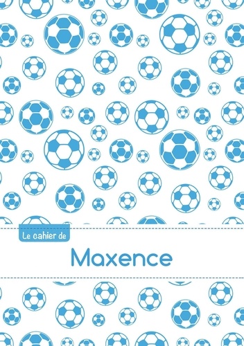  XXX - Cahier maxence blanc,96p,a5 footballmarseille.