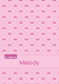  XXX - Cahier melody ptscx,96p,a5 princesse.