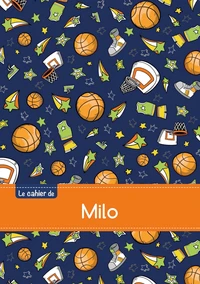 Cahier milo ptscx,96p,a5 basketball