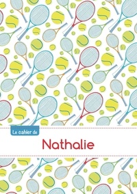  XXX - Cahier nathalie ptscx,96p,a5 tennis.