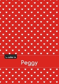  XXX - CAHIER PEGGY PTSCX,96P,A5 PETITSCoeURS.