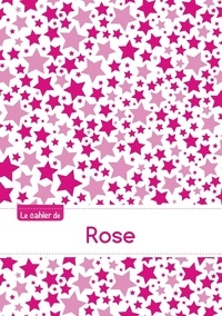  XXX - Cahier rose seyes,96p,a5 constellationrose.