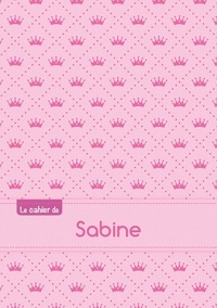  XXX - Cahier sabine ptscx,96p,a5 princesse.