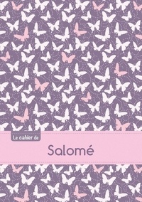  XXX - Cahier salome seyes,96p,a5 papillonsmauve.