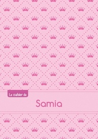  XXX - Cahier samia blanc,96p,a5 princesse.