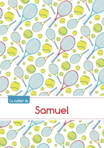  XXX - Cahier samuel seyes,96p,a5 tennis.
