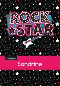  XXX - Cahier sandrine seyes,96p,a5 rockstar.