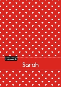  XXX - CAHIER SARAH SEYES,96P,A5 PETITSCoeURS.
