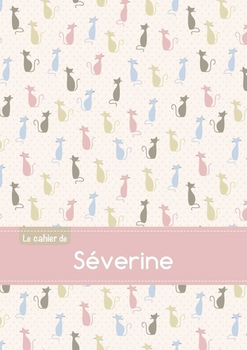  XXX - Cahier severine seyes,96p,a5 chats.