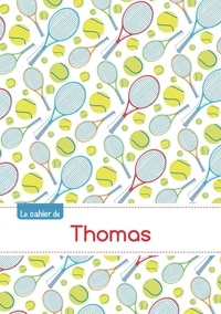  XXX - Cahier thomas seyes,96p,a5 tennis.