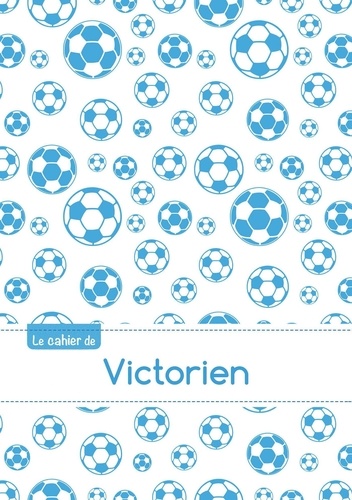  XXX - Cahier victorien blanc,96p,a5 footballmarseille.