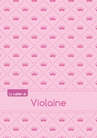  XXX - Cahier violaine ptscx,96p,a5 princesse.