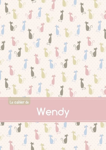  XXX - Cahier wendy seyes,96p,a5 chats.