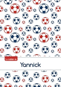  XXX - Cahier yannick ptscx,96p,a5 footballparis.