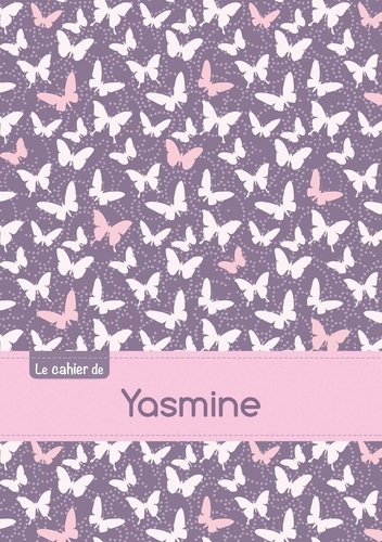 XXX - Cahier yasmine seyes,96p,a5 papillonsmauve.