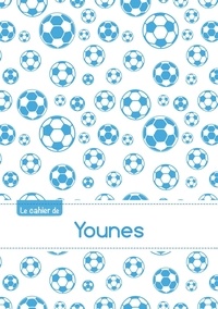  XXX - Cahier younes blanc,96p,a5 footballmarseille.