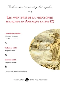 Cahiers critiques de philosophie N° 18
