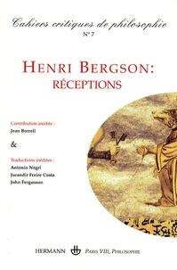 Henri Bergson : réceptions