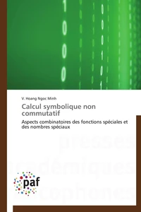 Calcul symbolique non commutatif