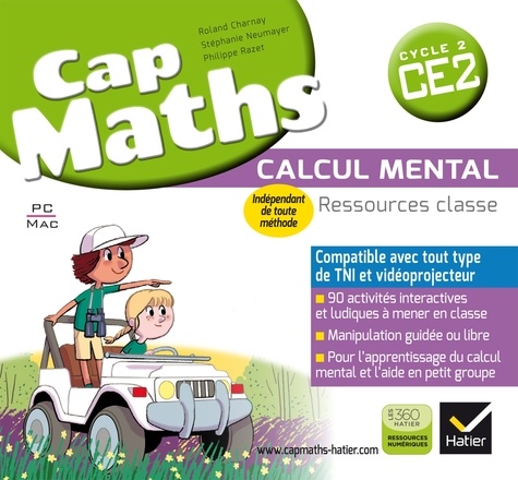 Roland Charnay et Stéphanie Neumayer - Cap Maths CE2 - Calcul mental. 1 Clé Usb