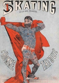  Hachette BNF - Carnet Blanc Affiche L'Homme Tatoué.