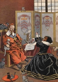  Hachette BNF - Carnet blanc : Jouons à l'histoire : Cardinal de Richelieu, ses chats et Louis XIII enfant.