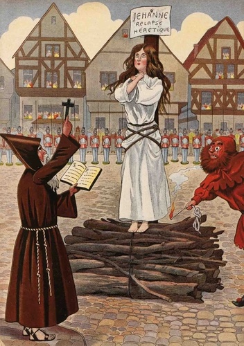  Hachette BNF - Carnet blanc : Jouons à l'histoire : Jeanne d'Arc.