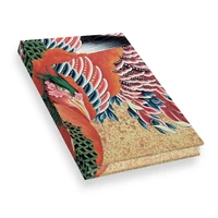 Carnet Hokusai Phénix effet soie