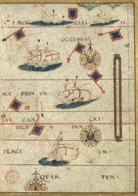  Hachette BNF - Carnet ligné Atlas nautique du monde Miller 2, 1519.