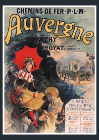 Carnet Ligné, Auvergne chemins de fer