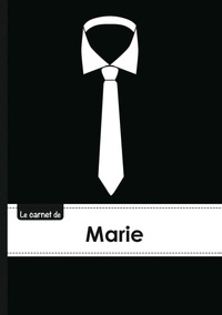  XXX - Carnet marie lignes,96p,a5 cravate.