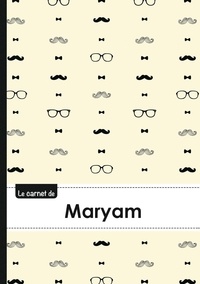  XXX - Carnet maryam lignes,96p,a5 moustachehispter.