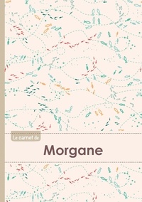  XXX - Carnet morgane lignes,96p,a5 poissons.